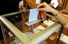ballot box vote